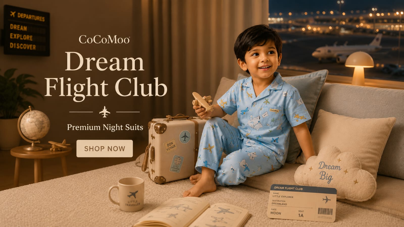 Dream Flight Club - Premium Night Suits